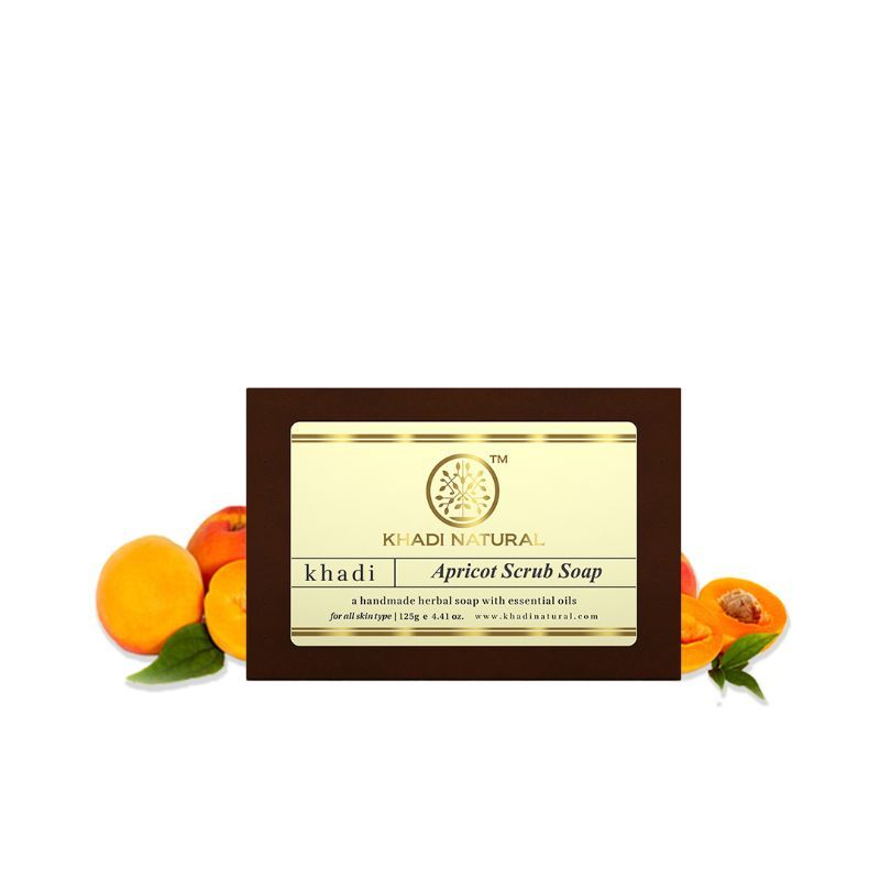 Apricot Scrub Soap Deep cleanses skin