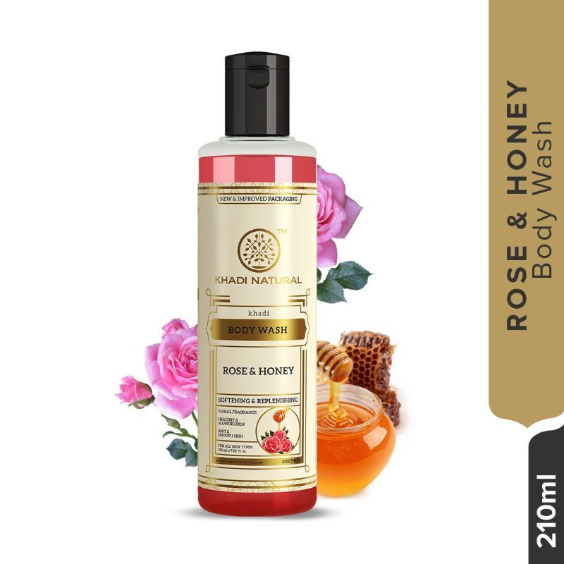 Rose & Honey Body Wash Soft, Smooth & Hydrate Skin