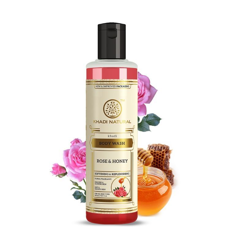 Rose & Honey Body Wash Soft, Smooth & Hydrate Skin
