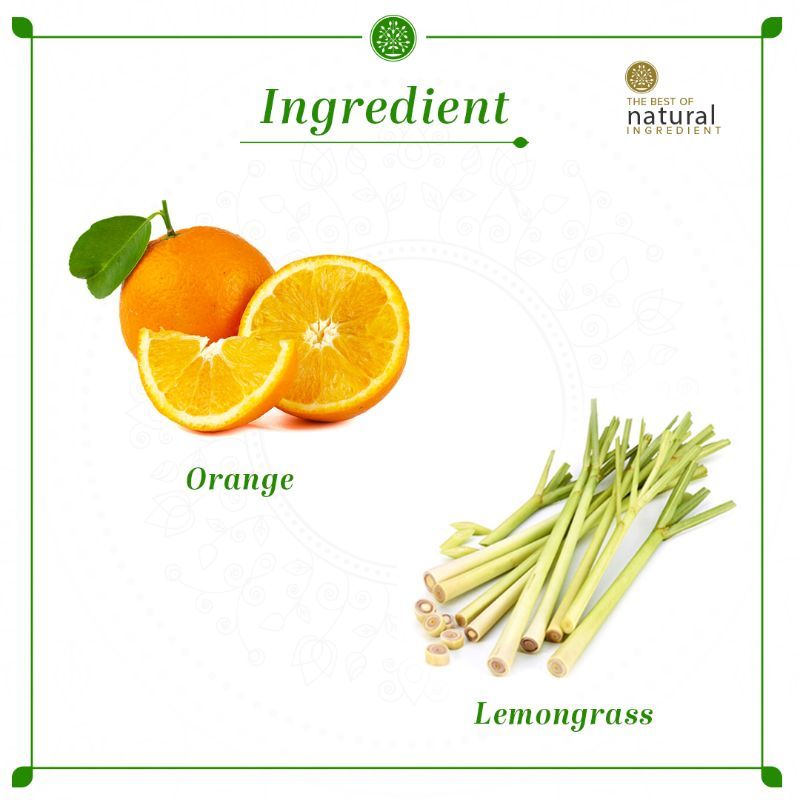 Orange & Lemongrass Body Wash Nourish & Hydrate Skin