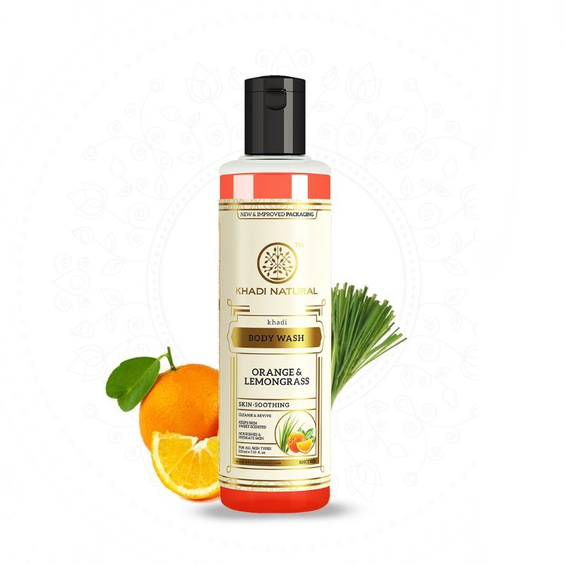 Orange & Lemongrass Body Wash Nourish & Hydrate Skin