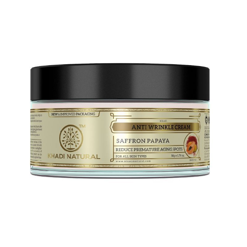 Saffron Papaya Anti Wrinkle Cream Removes Finelines & Wrinkles