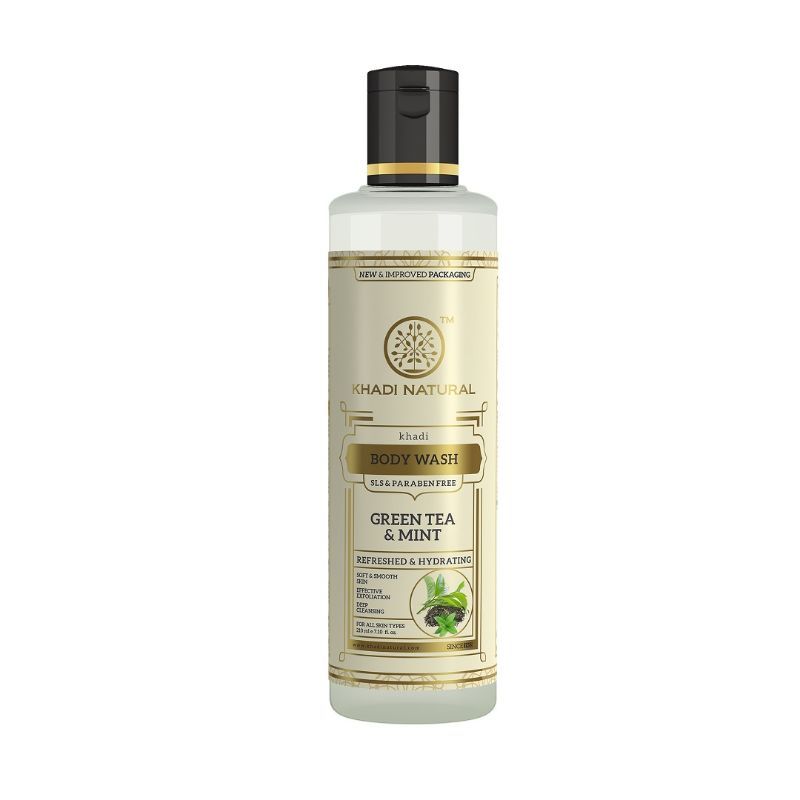 Green Tea & Mint Body Wash Soft & Smooth Skin SLS & Paraben Free