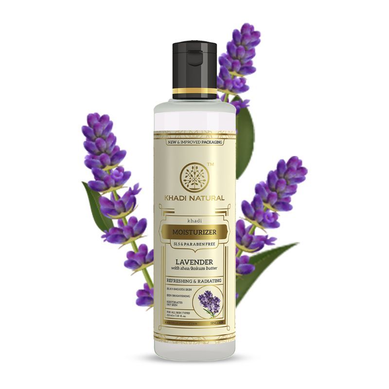 Lavender Fairness Moisturizer Rehydrates Dry Skin SLS & Paraben Free