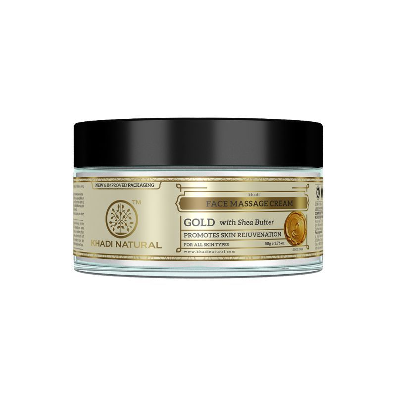 Gold Face Massage Cream Removes Dead Cells