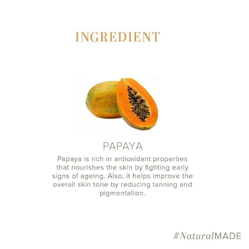 Papaya Handmade Soap Reduce Wrinkles & Fine Lines
