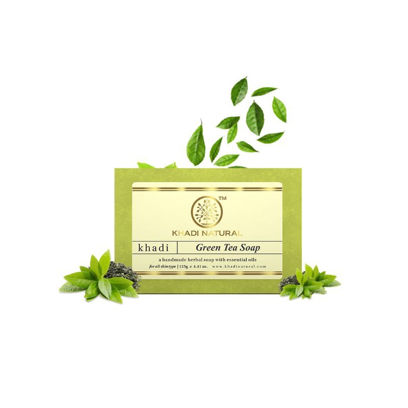 Green Tea Handmade Soap Reduce Dead Skin Cells