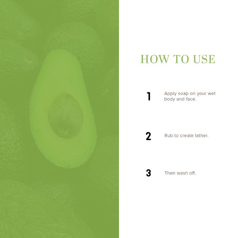 Avocado Handmade Soap Deep Nourish