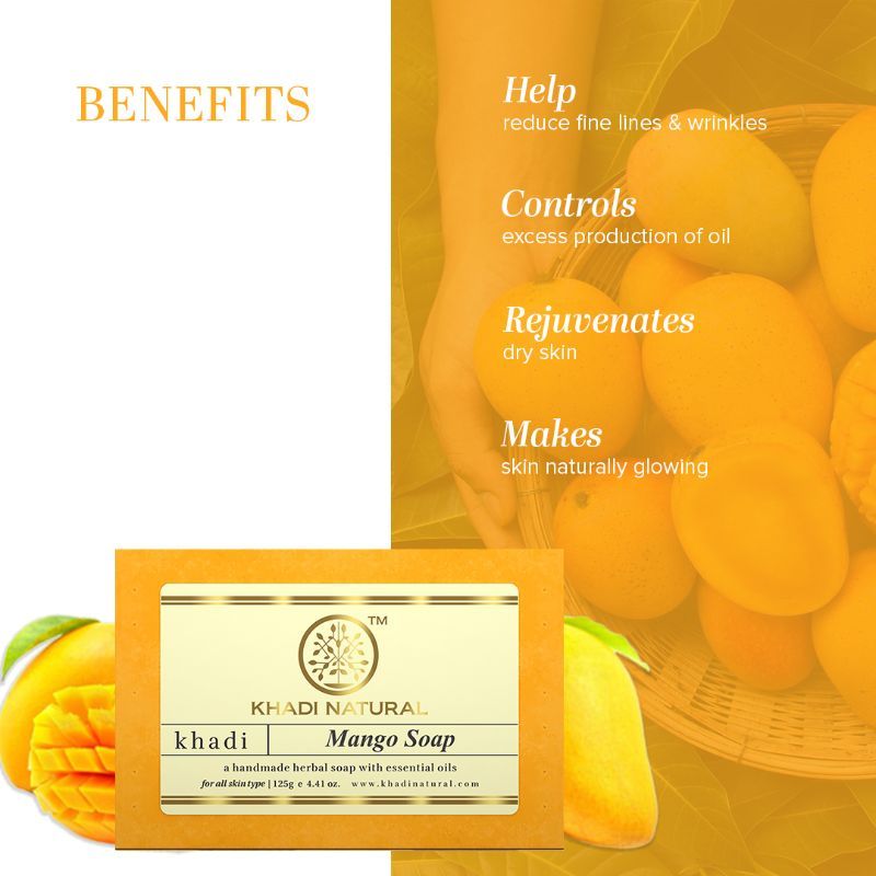 Mango Handmade Soap Remove Dead Skin Cells