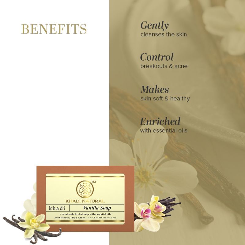 Vanilla Handmade Soap Anti-bacterial
