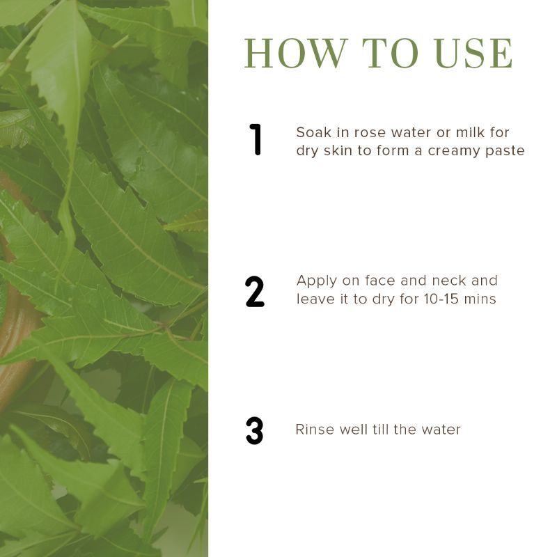 Neem Basil & Mint Face Pack Anti Acne & Anti Germ