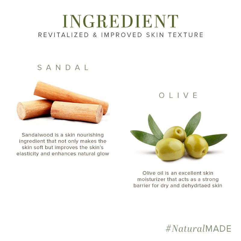 Sandal & Olive Face Nourishing Cream Soft & Supple Skin