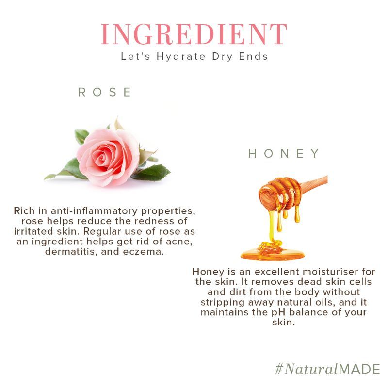 Rose And Honey Antioxidant & Soothing Body Wash SLS & Paraben Free