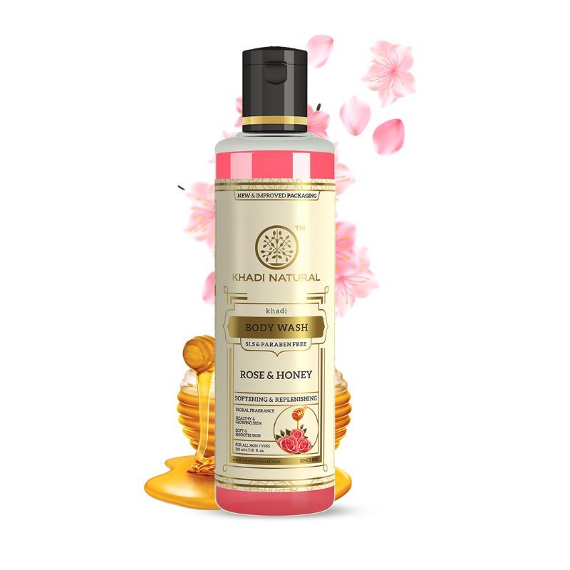 Rose And Honey Antioxidant & Soothing Body Wash SLS & Paraben Free