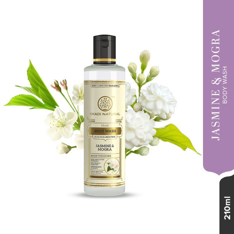 Jasmine & Mogra Body Wash Removes Dirt & Grime SLS & Paraben Free