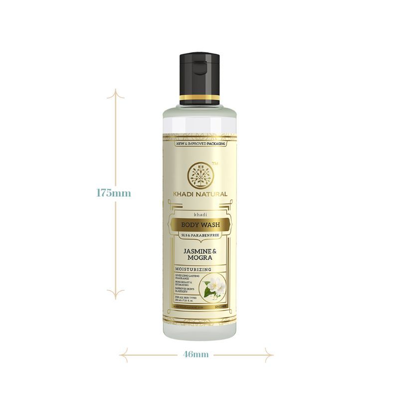 Jasmine & Mogra Body Wash Removes Dirt & Grime SLS & Paraben Free