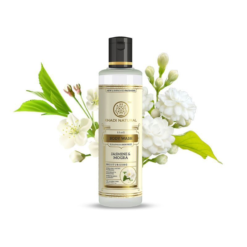 Jasmine & Mogra Body Wash Removes Dirt & Grime SLS & Paraben Free