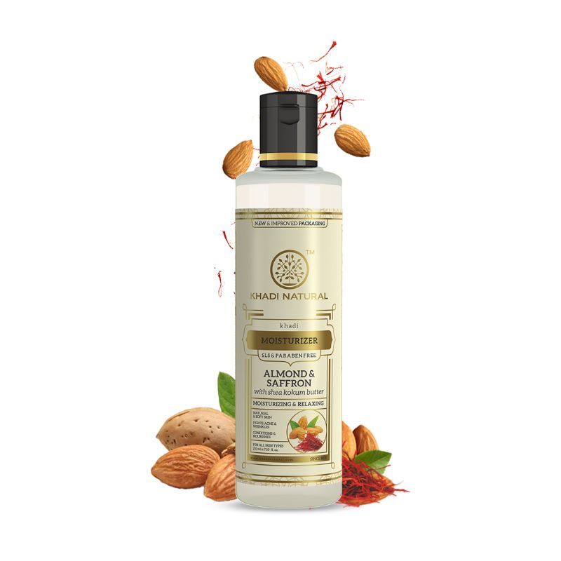 Almond and Saffron Moisturizers SLS & Paraben Free