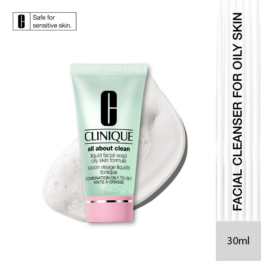 Liquid Facial Soap Oily Skin - Combination Oily To Oily Facewash - 30ml