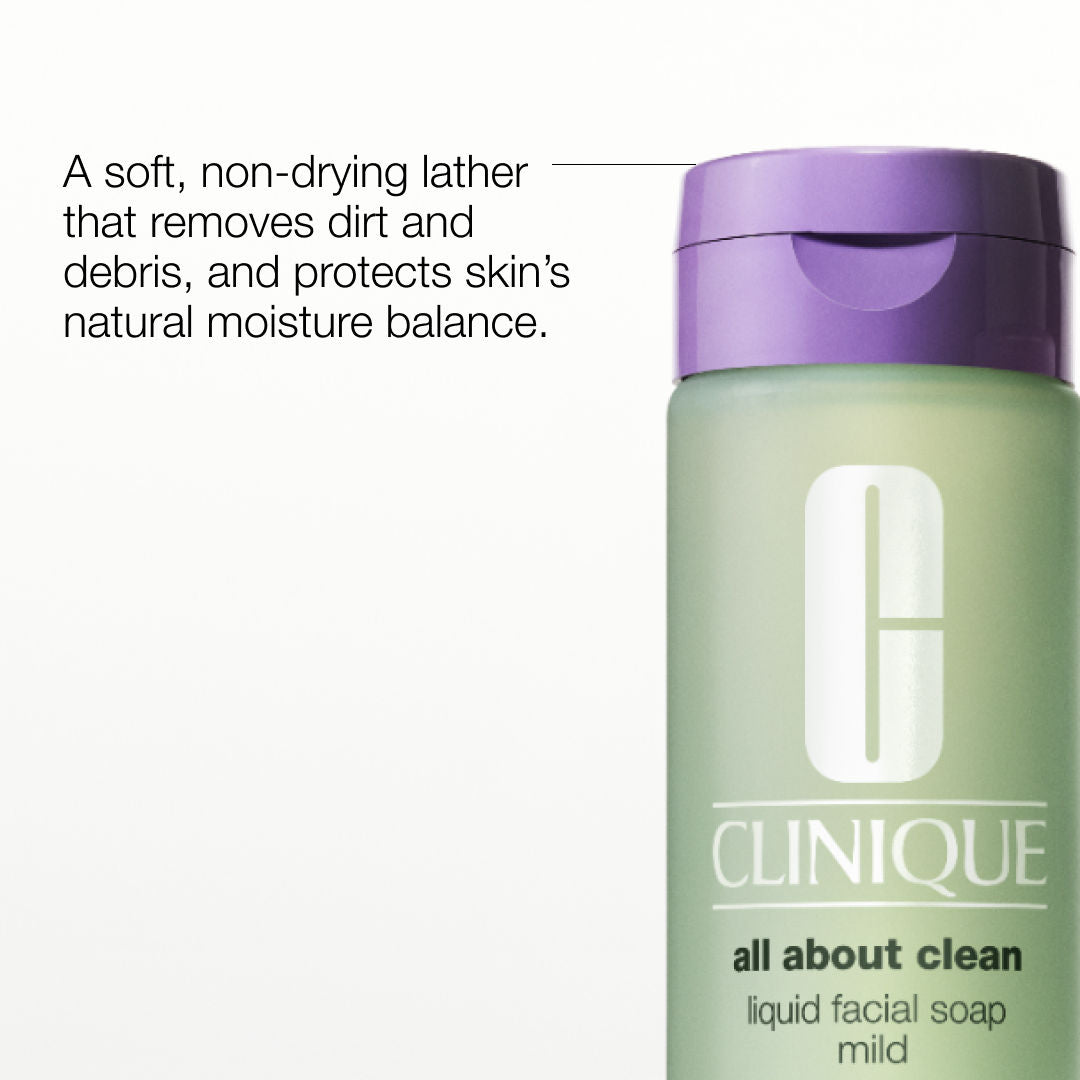 Liquid Facial Soap Mild - Dry Combination Facewash
