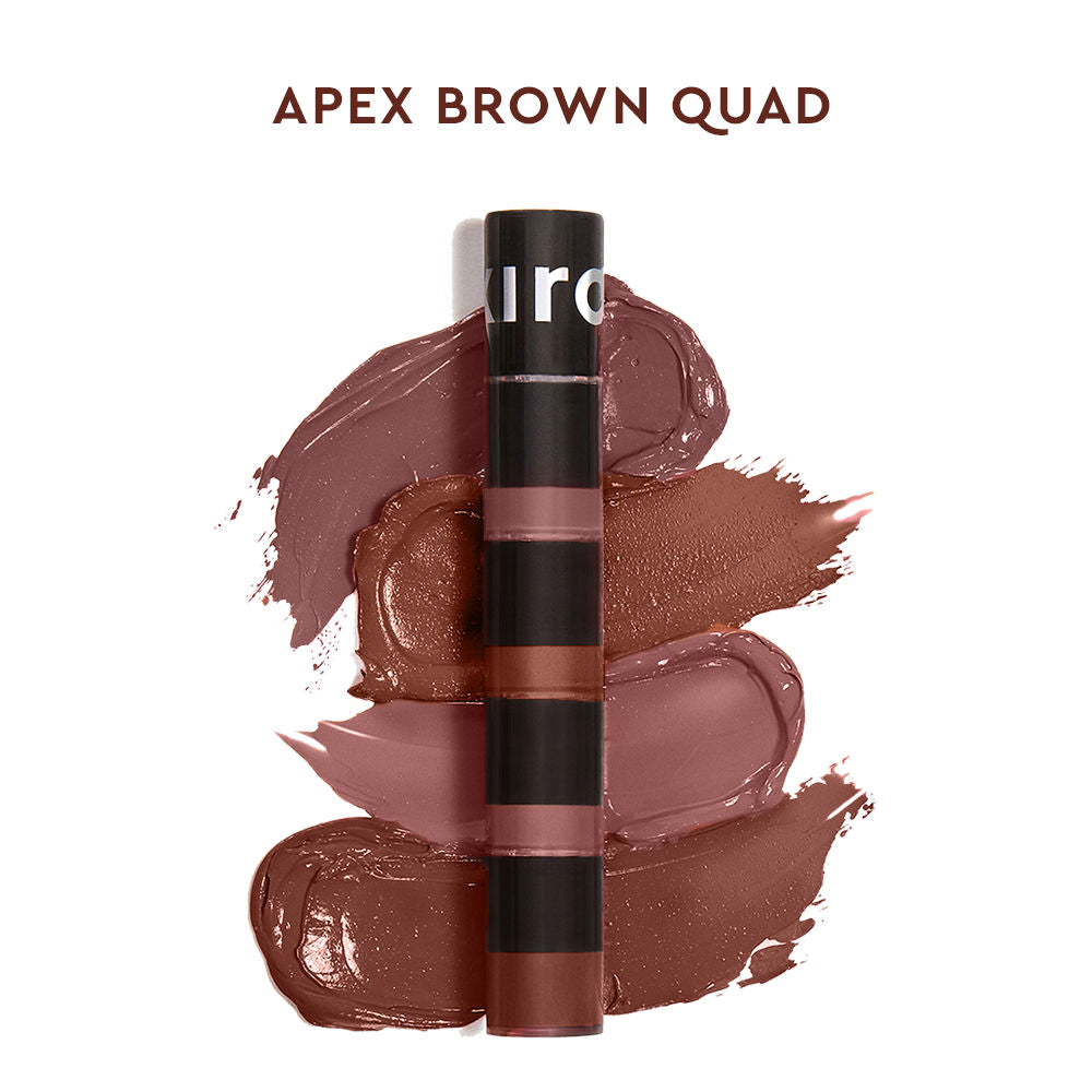 Four Play Non-Stop Airy Matte Liquid Lipstick - Apex Brown Quad