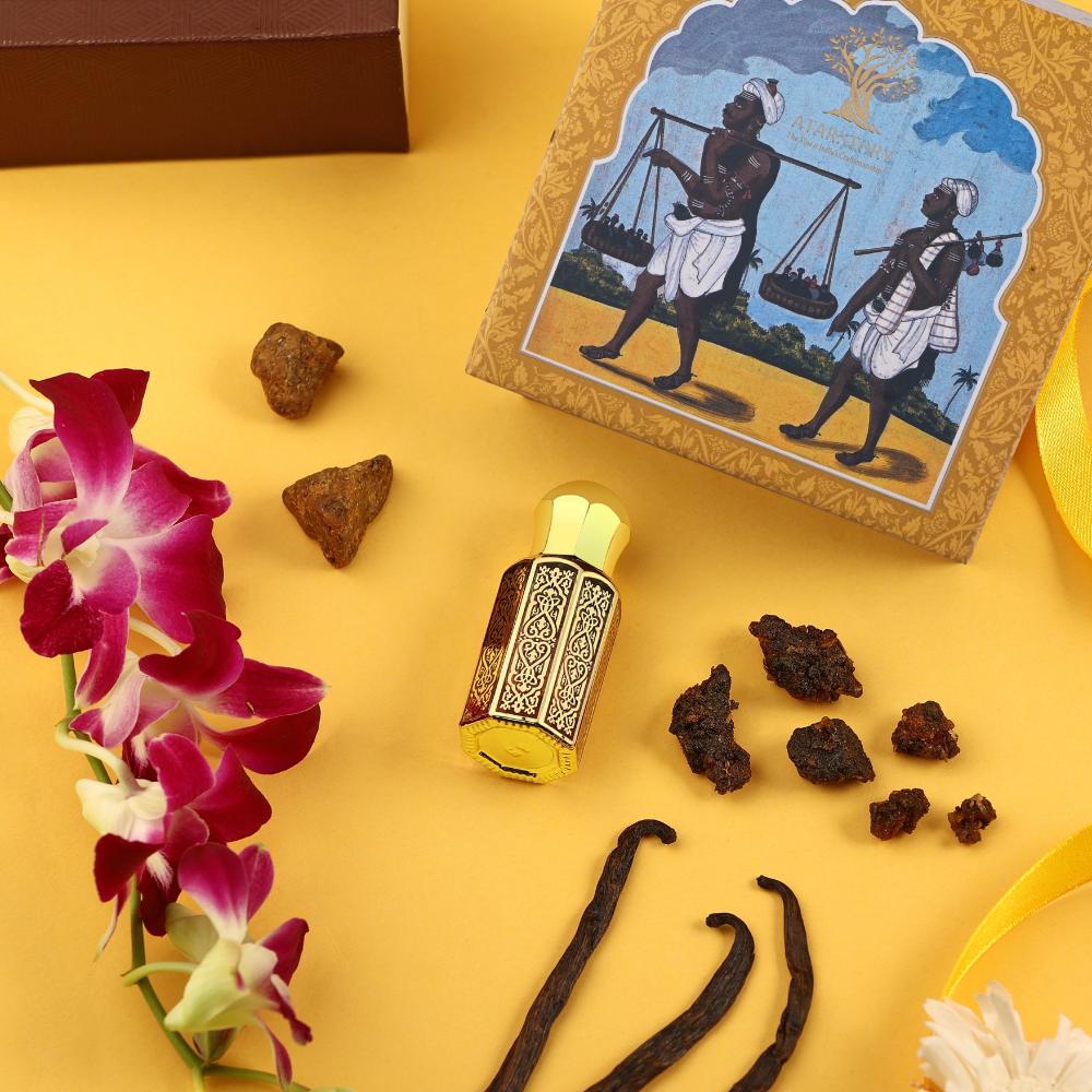Kesar Chandan Alcohol Free Roll On Ittar Oudh