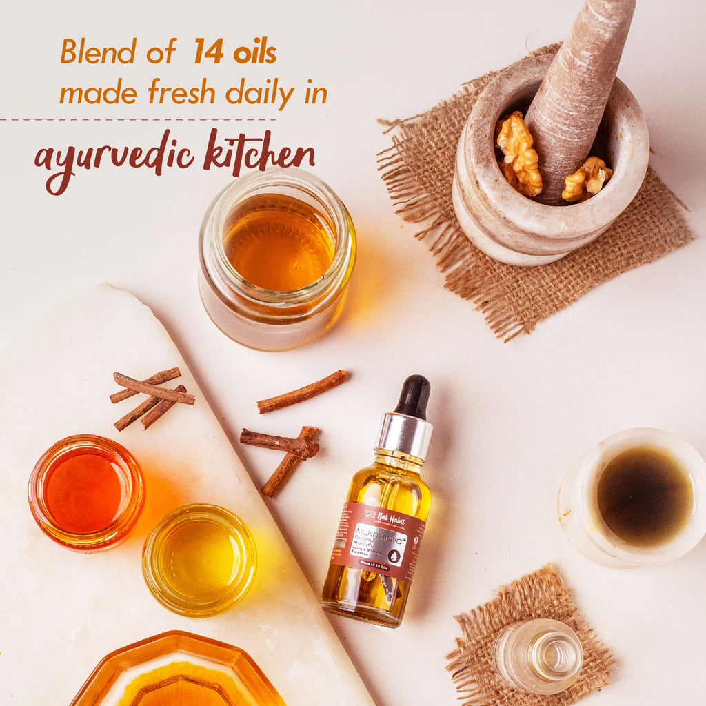 Patchouli Manjistha Face Oil For Anti-Aging, Wrinkle Protect & Bakuchiol For Skin Glowing