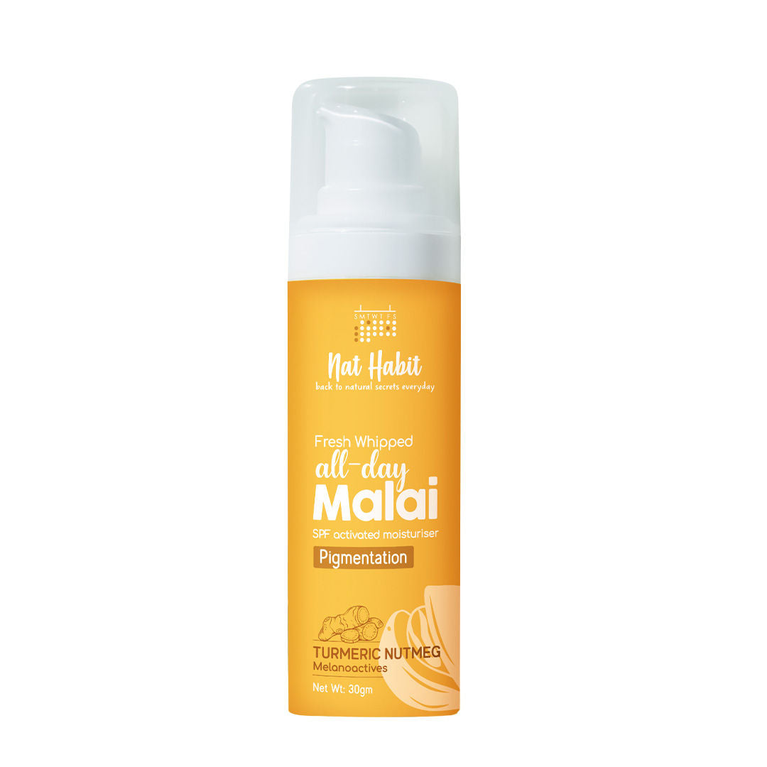 Turmeric Nutmeg Face Moisturizer Malai, Pigmentation Cream, Sun Burn Healing & UV Protect