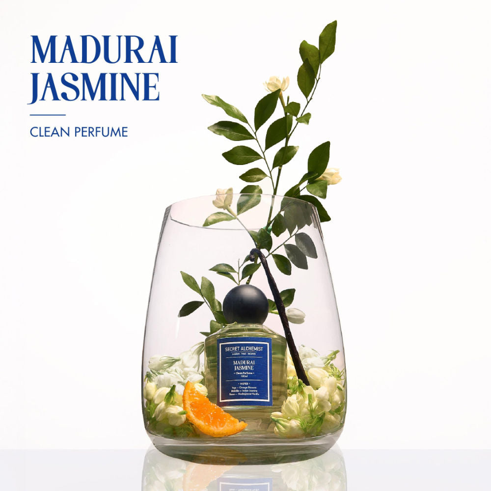 Madurai Jasmine EDP, Floral Orange Vanilla Long Lasting Perfume for Women