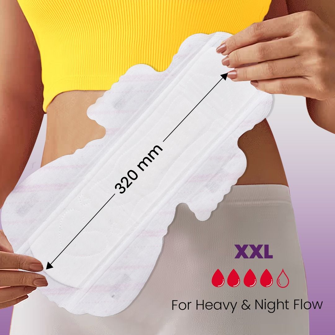 Polka Hot Pink Ultra Sanitary Pads