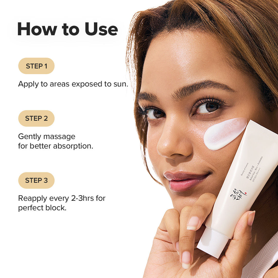 Relief Sunscreen Rice + Probiotics SPF 50+ PA++++