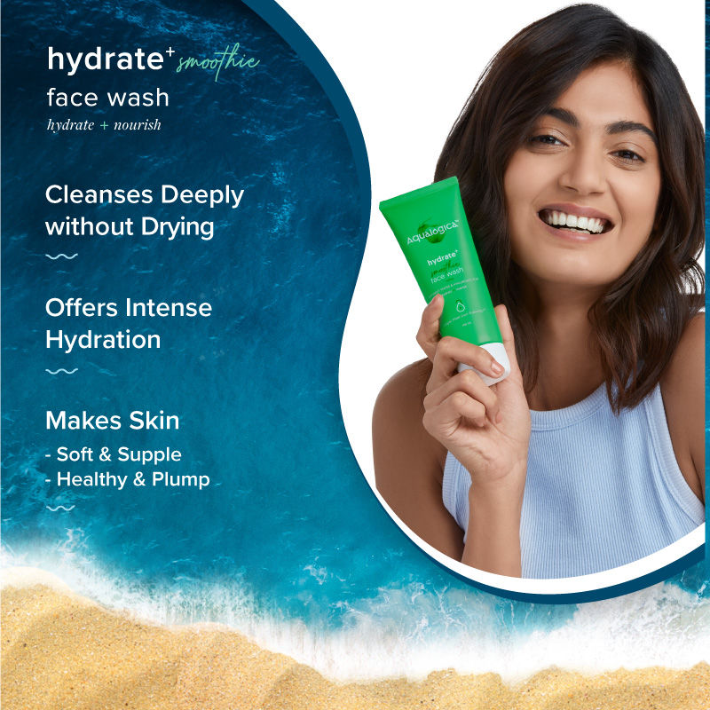 Hydrate+ Smoothie Face Wash with Coconut Water & Hyaluronic Acid
