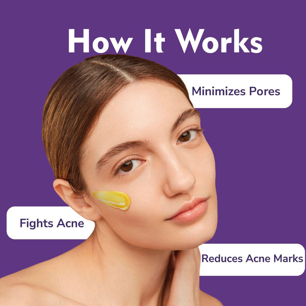 1% Salicylic Acid Moisturizer Face Gel Oil Free Water Based for Oily Acne Prone Skin