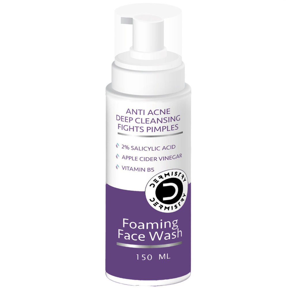 2% Salicylic Acid Niacinamide Foaming Face Wash for Oily Acne Prone Skin Open Pore Pimples