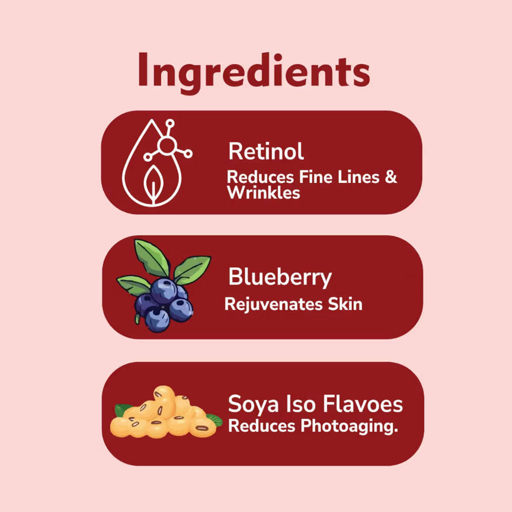 Anti Aging Retinol Collagen Boost Face Pack Mask Instant Tightening Firming Glowing Skin