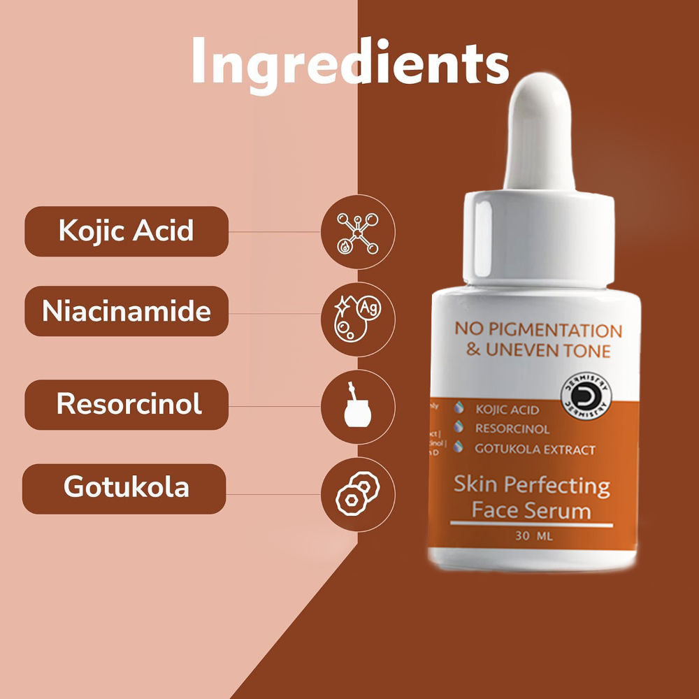 2% Kojic Acid Face Serum Pigmentation Dark Spots Removal Whitening Glowing Skin Fairness