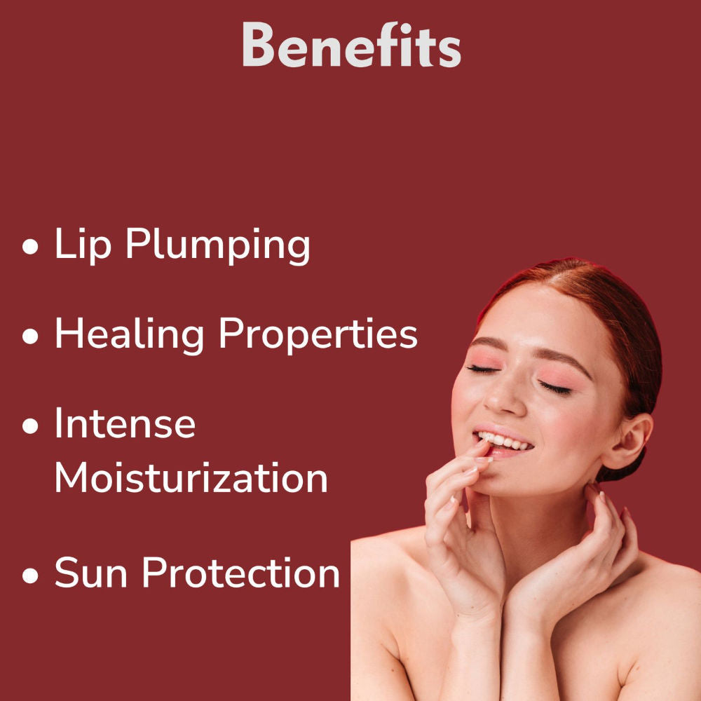 Strawberry Nourishing Lip Care Balm With Spf Pigmentation Dry Dark Pigmented Chapped Lips