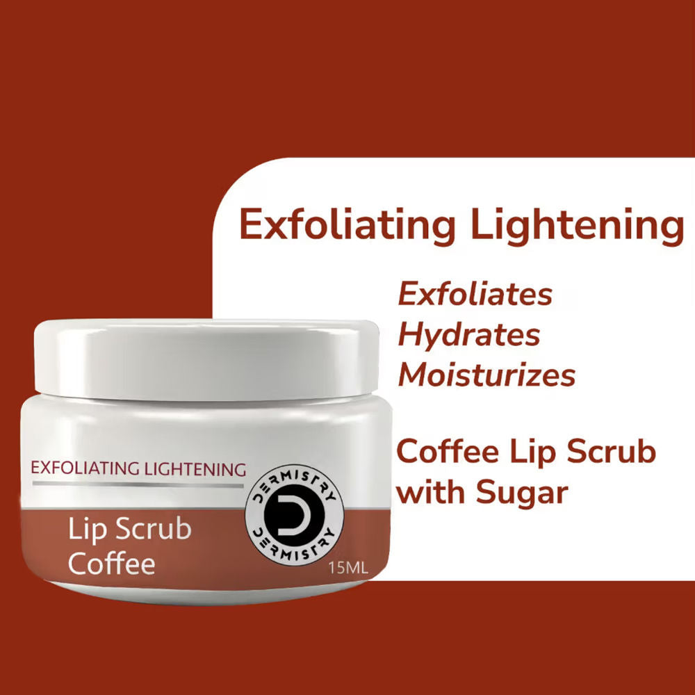 Coffee Lip Scrub Balm For Lightening Pigmentation Dark Pigmented Dry Chapped Lips