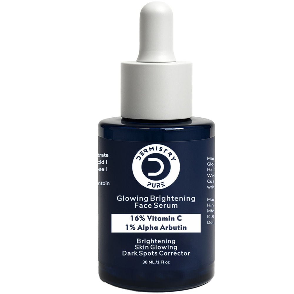 16% Vitamin C 1% Alpha Face Serum For Dark Spots Dull Skin Tone Glowing Skin Fairness