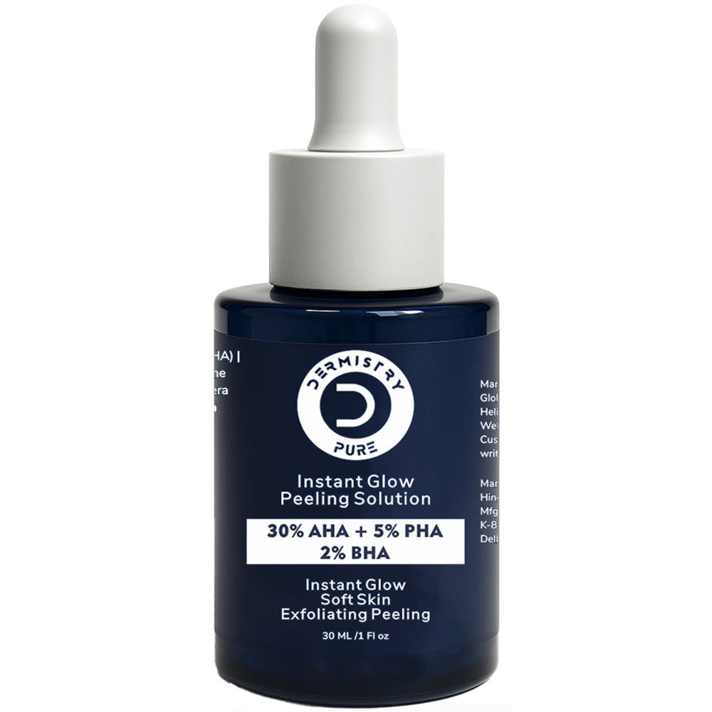 30% AHA 5% PHA 2% BHA Peeling Solution Face Serum Glowing Skin Exfoliating Chemical Peel