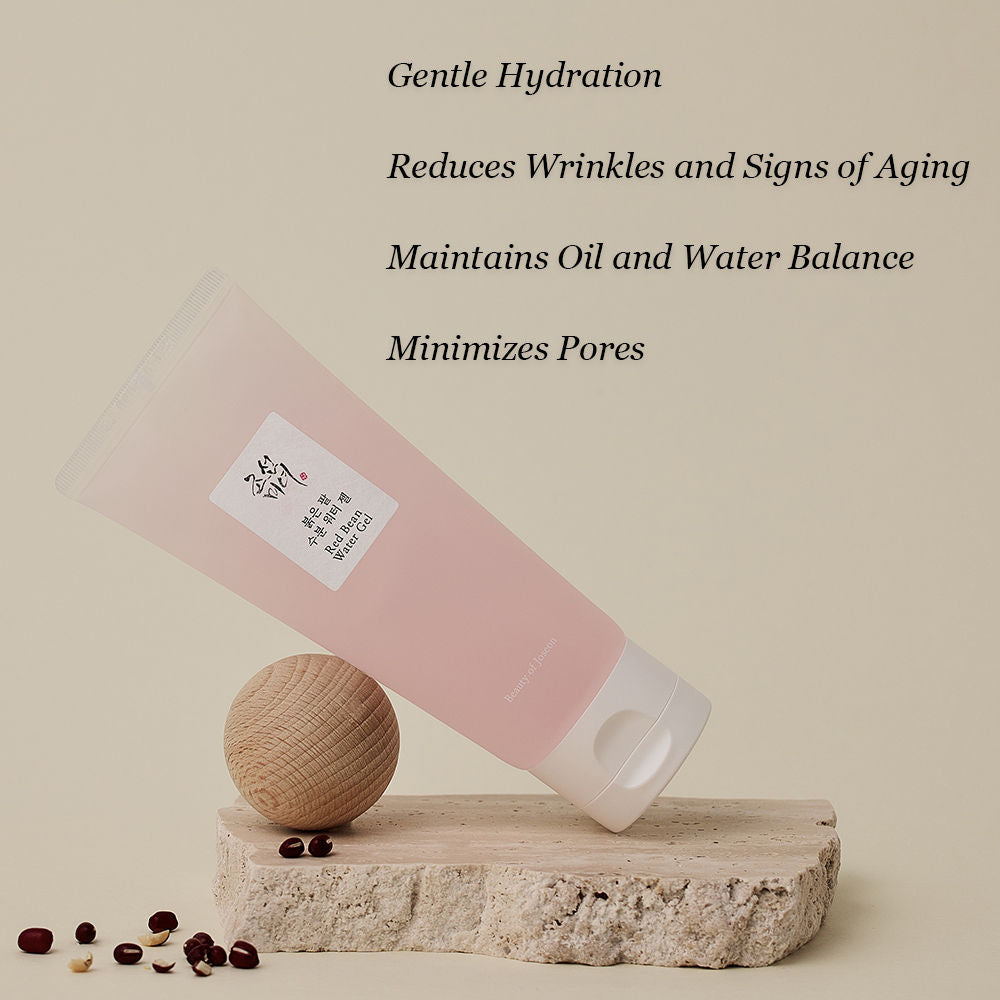 Red Bean Water Gel Face Moisturizer For Oily Skin
