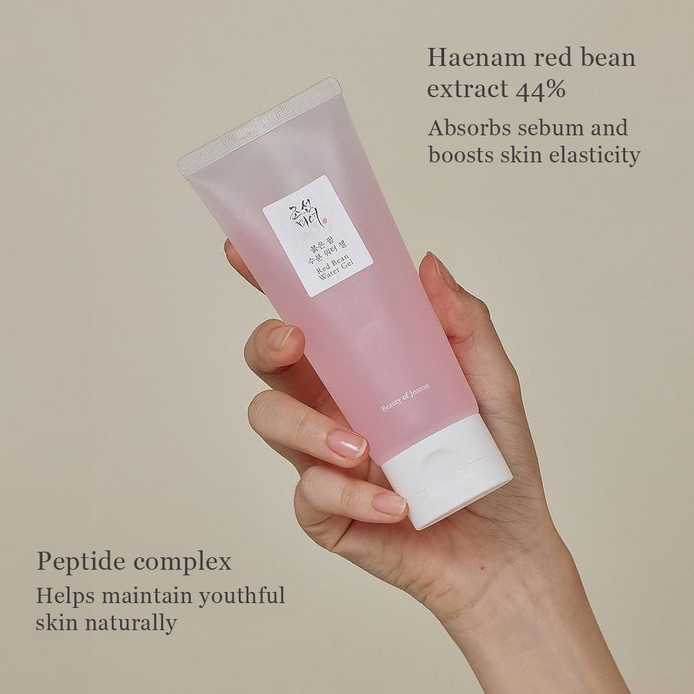 Red Bean Water Gel Face Moisturizer For Oily Skin