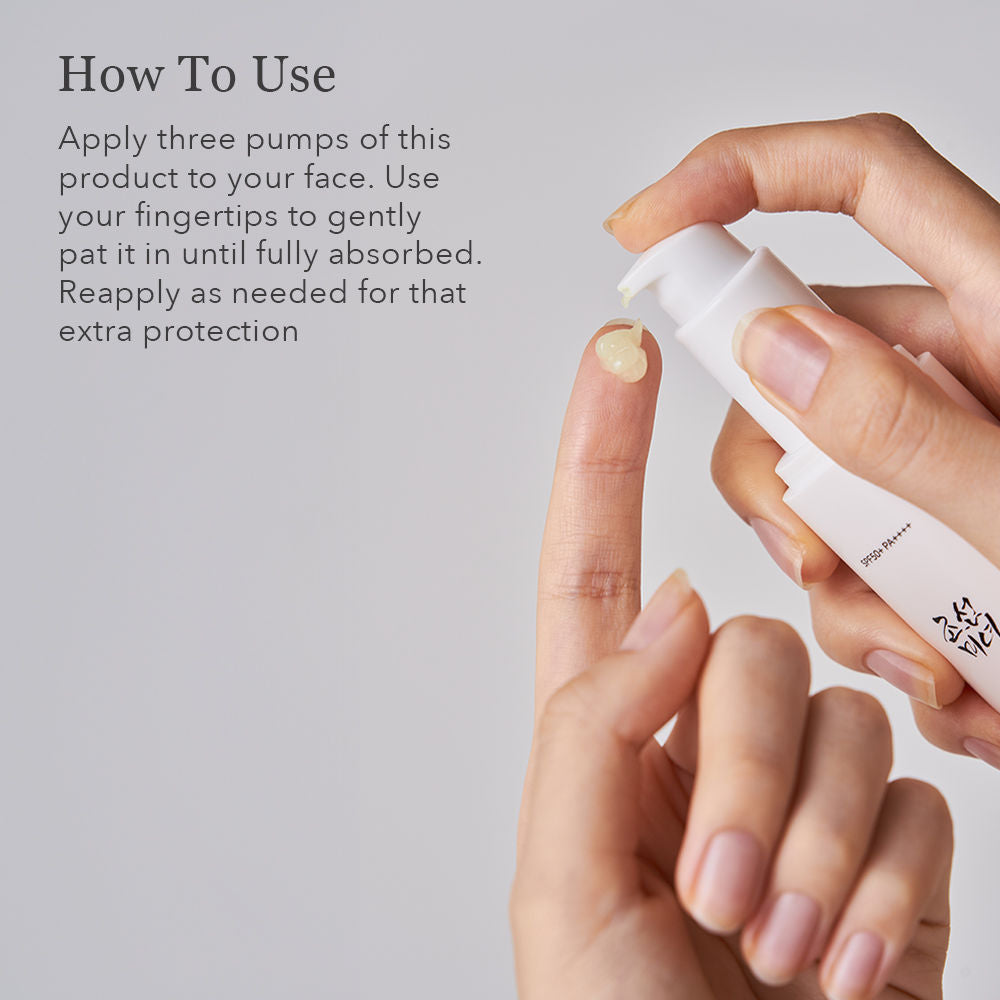 Ginseng Moist Sunscreen Serum