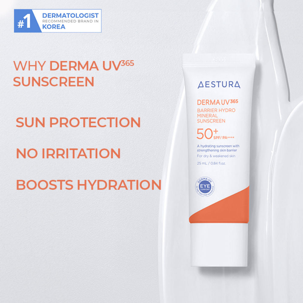 Derma UV365 Barrier Hydro Mineral Sunscreen 50+ SPF/PA++++