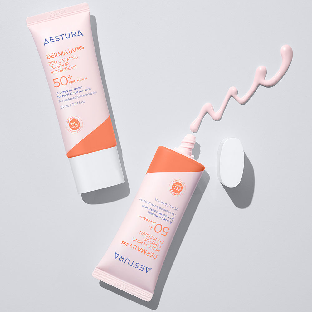 Derma UV365 Red Calming Tone - Up Sunscreen 50+ SPF/PA++++