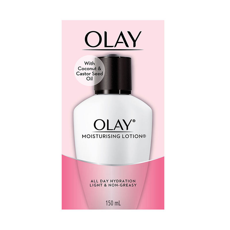 Moisturising Lotion, Light Weight & Non Greasy With Coconut & Castor Seed Oil