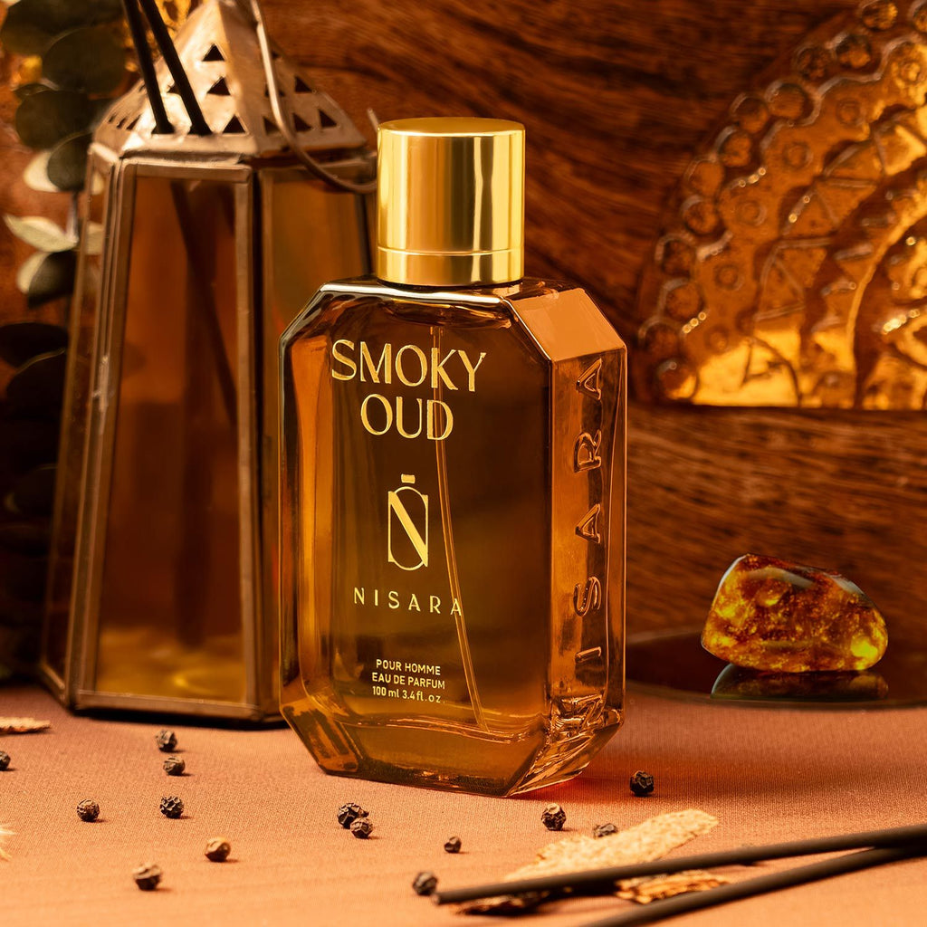 Smoky Oud - Perfume For Men,Eau De Parfum,Long Lasting Tobacco-Woody Fragrance