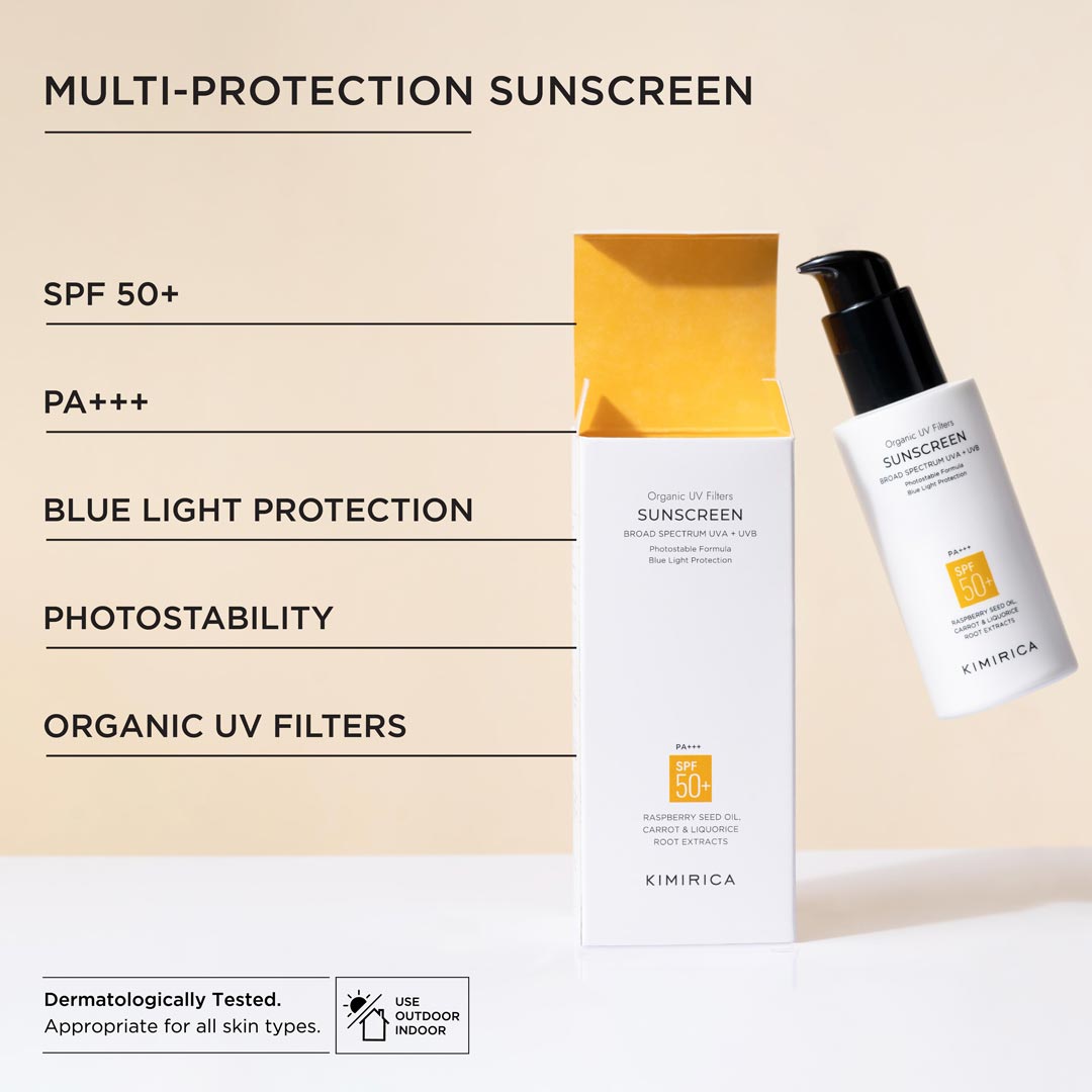 Glow Sunscreen, SPF 50, PA+++ For UVA/B Protection With Liquorice And Carrot Root Extract