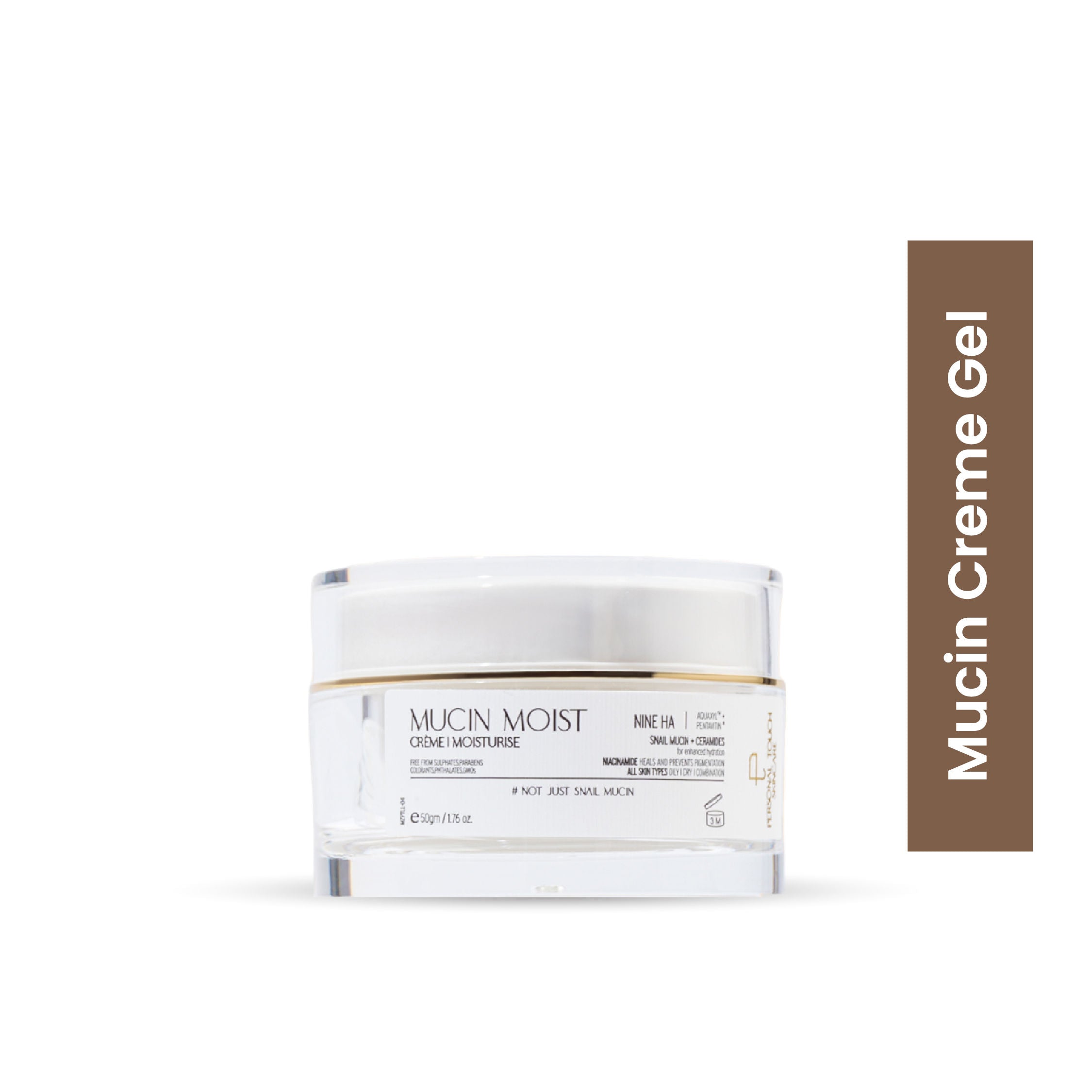 Personal Touch Snail Mucin Cream with Ceramides for Barrier Repair