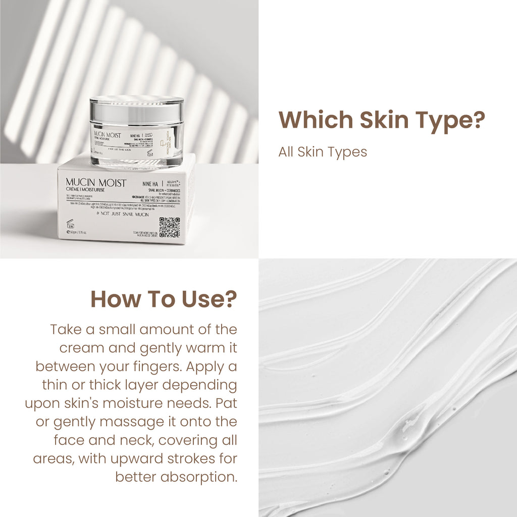 Personal Touch Snail Mucin Cream with Ceramides for Barrier Repair